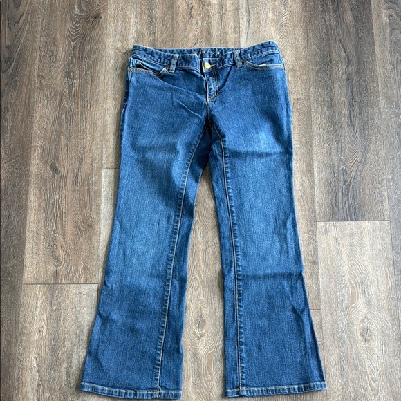 Michael Kors Jeans.  Women’s size 6P.  Gold studded back pockets. Used. - Picture 1 of 7